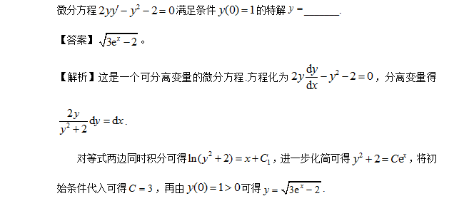 考研数学