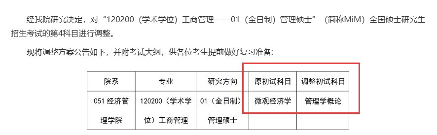 6所院校官宣，2024考研初试科目有调整！