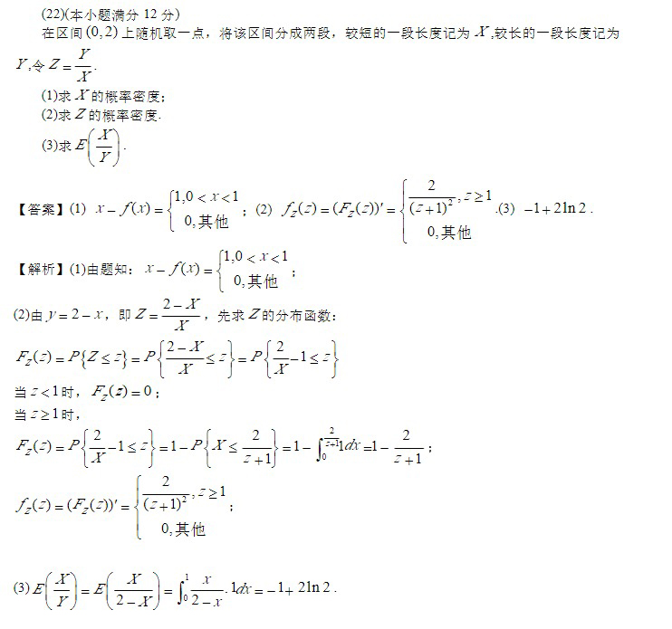 考研数学